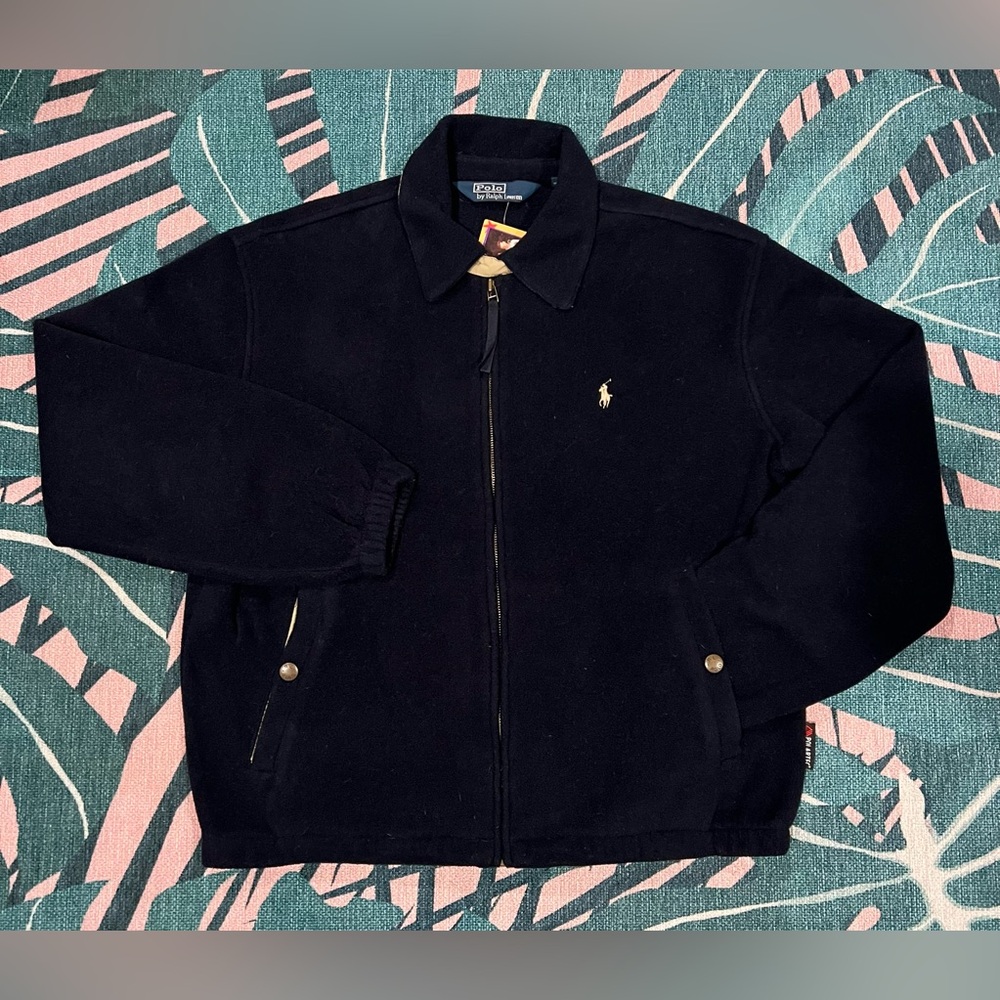 Vintage Polo by Ralph Lauren Polartec Fleece Zippered Jacket w/ Pockets